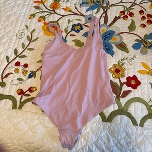 lululemon athletica Light Pink Bodysuit